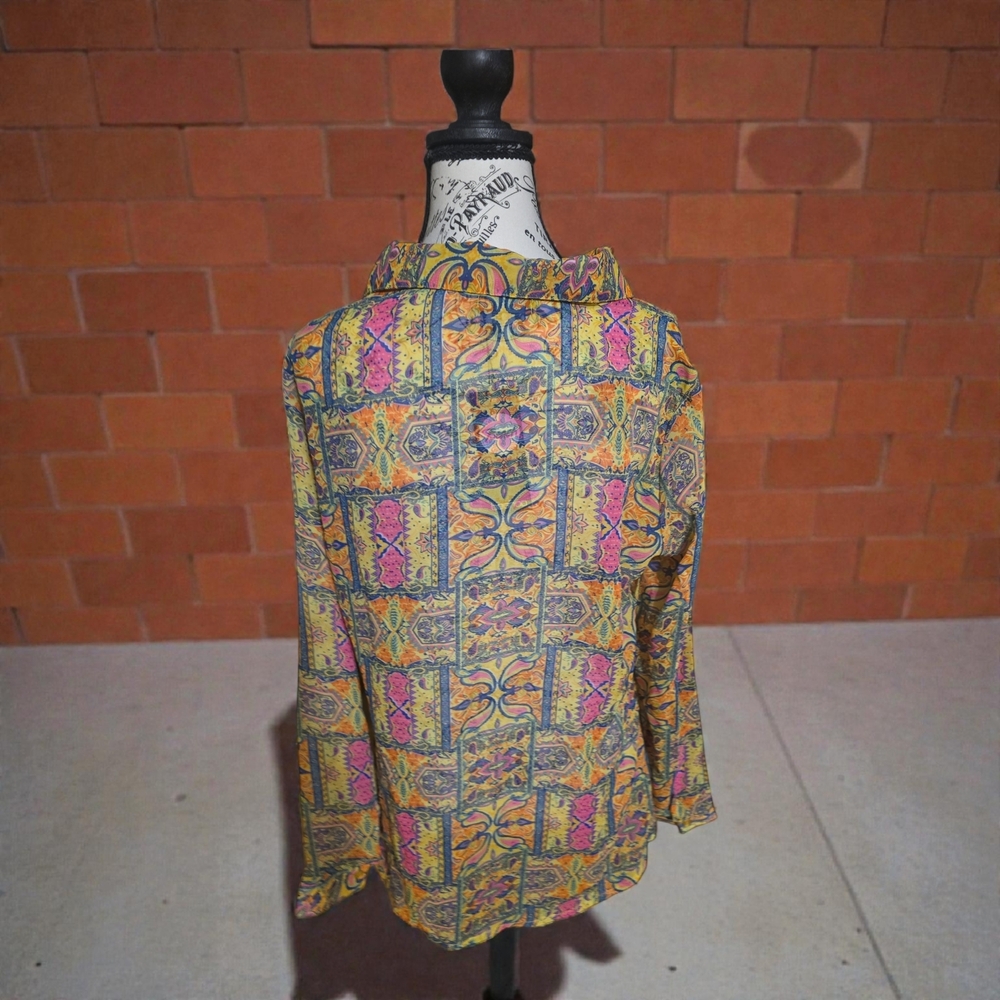 Boohoo Multicolor Patterned Swim Coverup - Picture 2 of 8